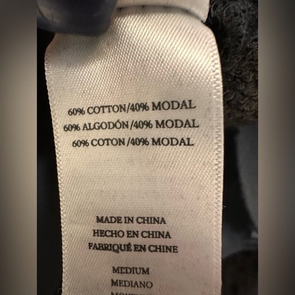 Rails Marlo Flocked Leopard Pullover Sweatshirt Cozy Lounge - Picture 7 of 9